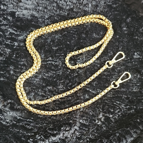 Bag Chain Snake Coil Style Gold - Picture 1 of 4